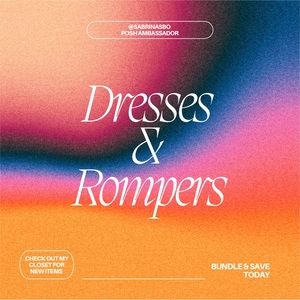 DRESSES & ROMPERS - MAXI, MIDI, FORMAL & MORE!